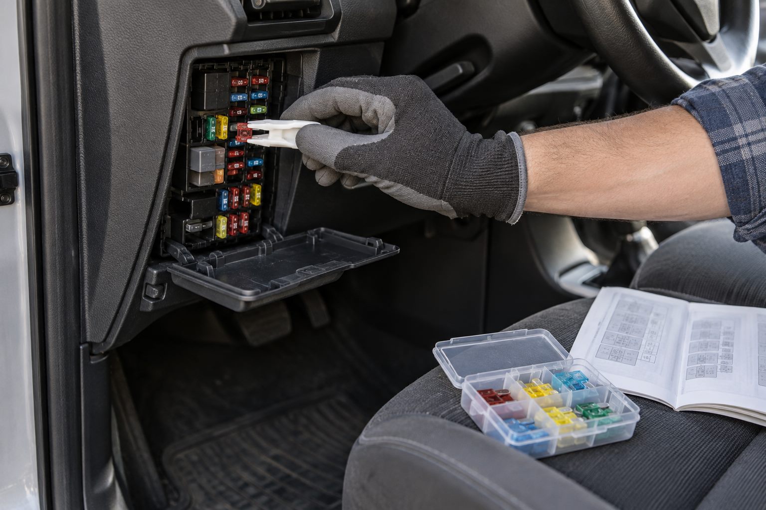 A 12-volt socket stops working just before a family road trip